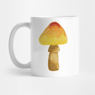 Yellow mushroom Mug